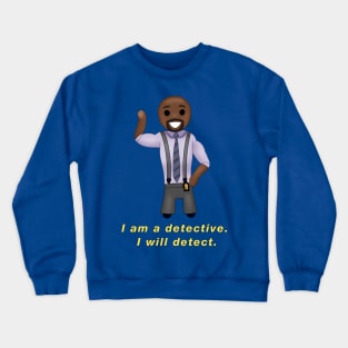 Terry Jeffords Quote Chibi Crewneck Sweatshirt